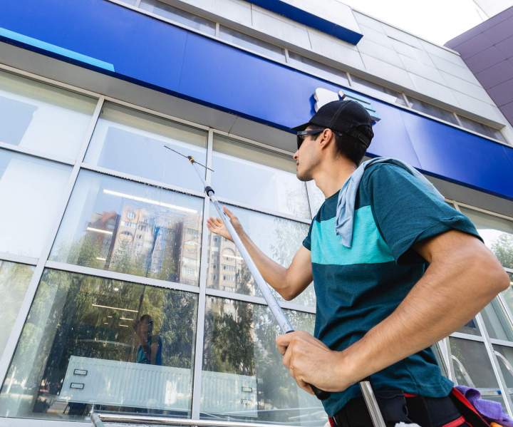 Lavage professionnel de vitres toutes hauteurs Val-d'Oise