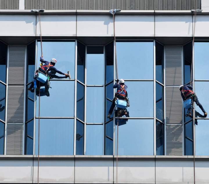 Lavage professionnel de vitres toutes hauteurs Val-d'Oise